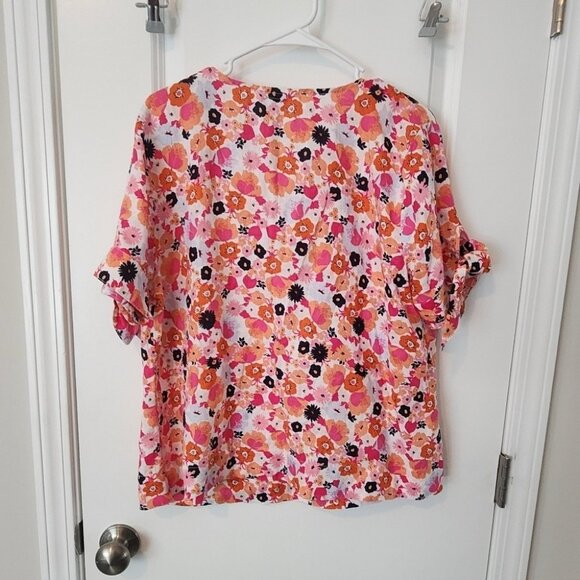 Linen Charter Club Luxury Linen Top Size Extra Large - Picture 2 of 5